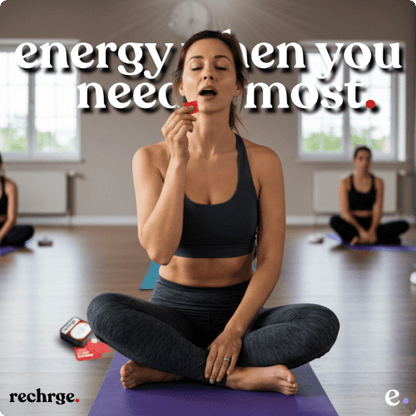 rechrge. | Energy without the crash. Ever.